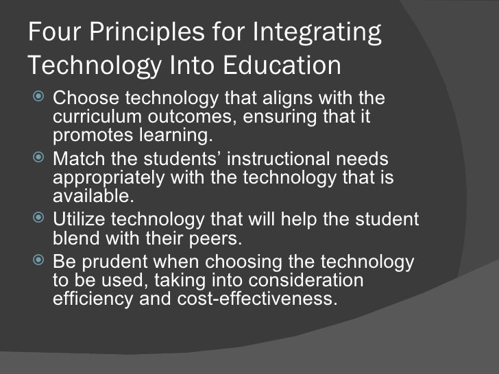 technology in education essay